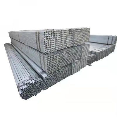 Welded Z275 Galvanized Steel Square Tube 50x50 S235JR Pipe