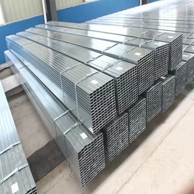 Welded Z275 Galvanized Steel Square Tube 50x50 S235JR Pipe